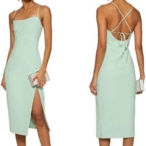 NWT Cinq A Sept Carien Dress - Sweet Mint (6)